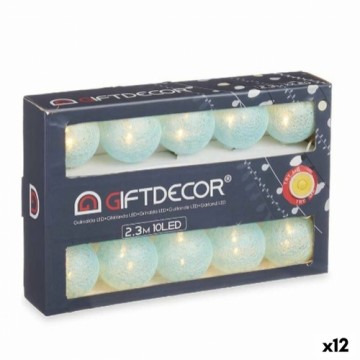 Gift Decor LED gaismu vītne Чаша Zils 2,3 m (12 gb.)
