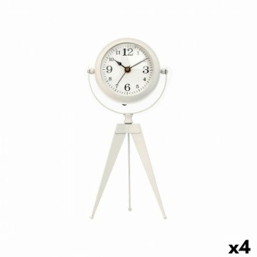 Gift Decor Настольные часы Routerboard Vāks Balts Metāls 12 x 30 x 12 cm (4 gb.)