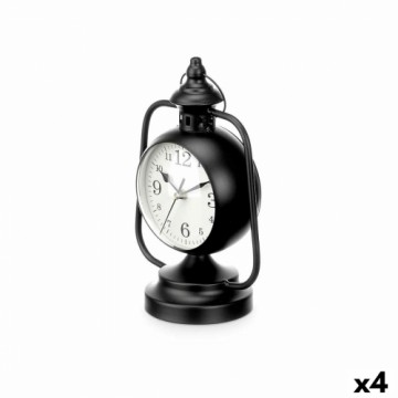 Gift Decor Настольные часы Светильник Чёрный Металл 17 x 25 x 11,3 cm (4 штук)