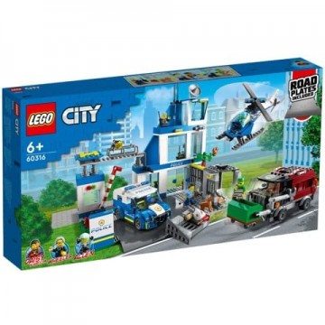 LEGO City 60316 Police Station konstruktors