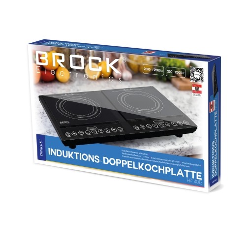 Brock Electronics Индукционная плита, 2000Вт+2000Вт. image 3