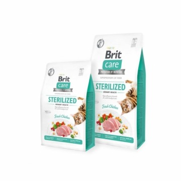 Kaķu barība Brit Care Grain Free Sterilized Urinary Health Pieaugušais Cālis 7 kg