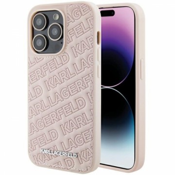 Karl Lagerfeld KLHCP15XPQKPMP iPhone 15 Pro Max 6.7" różowy|pink hardcase Quilted K Pattern