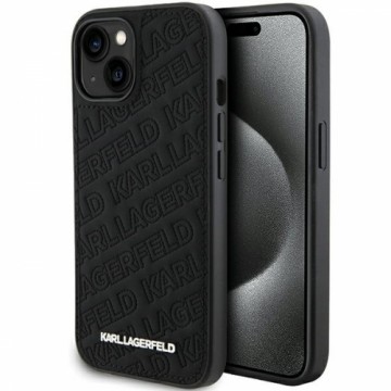 Karl Lagerfeld KLHCP15MPQKPMK iPhone 15 Plus 6.7" czarny|black hardcase Quilted K Pattern