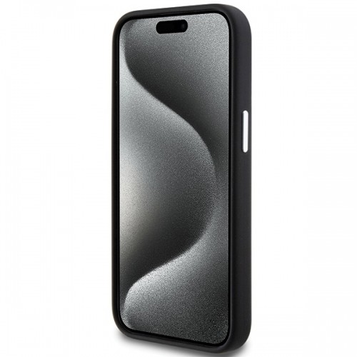 BMW BMHMP15MSILBK2 iPhone 15 Plus 6.7" czarny|black Signature Liquid Silicone MagSafe image 5