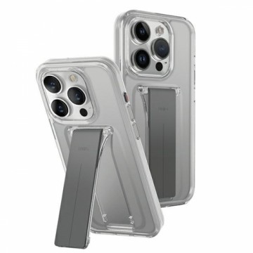 UNIQ etui Heldro Mount with Stand iPhone 15 Pro Max 6.7" przeźroczysty|lucent clear