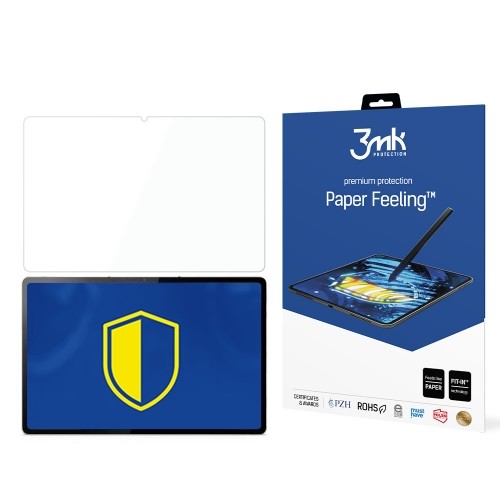Lenovo Tab P12 - 3mk Paper Feeling™ 13'' screen protector image 1