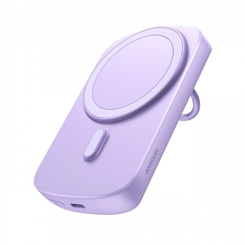 Wireless powerbank 6000mAh Joyroom JR-W030 20W MagSafe with ring and stand - purple image 1
