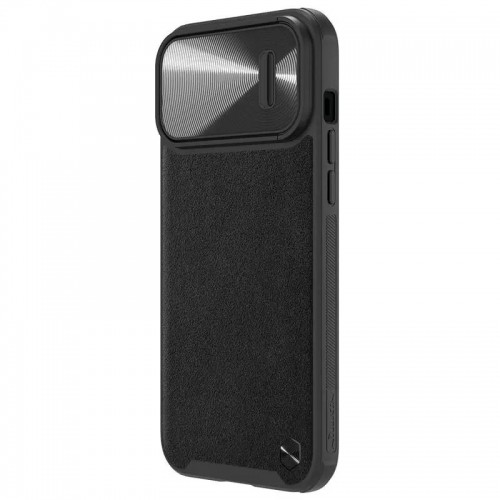 OEM Nillkin CamShield S Leather Case for Iphone 14 Pro black image 3