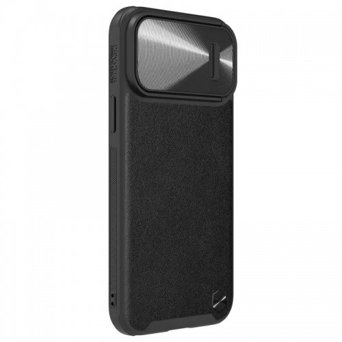 OEM Nillkin CamShield S Leather Case for Iphone 14 Pro black image 5