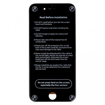 OEM LCD Display NCC for Iphone 7 Black Select