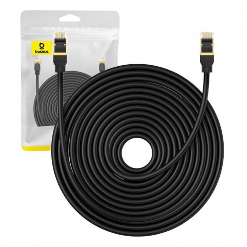 Network cable cat.8 Baseus Ethernet RJ45, 40Gbps, 20m (black) image 1