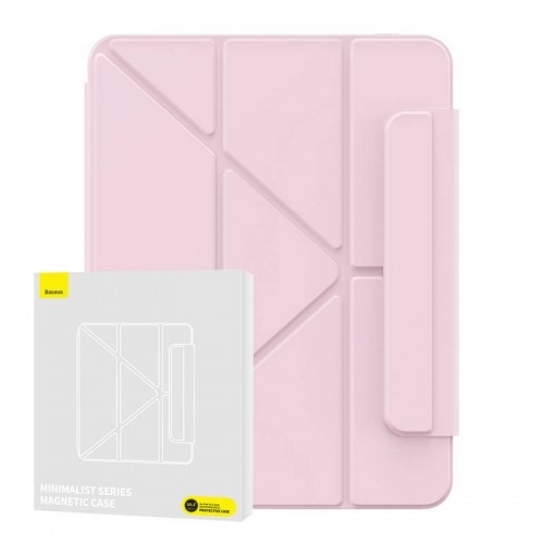 Magnetic Case Baseus Minimalist for Pad 10.2″ (2019|2020|2021) (baby pink) image 1