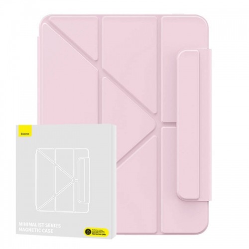 Magnetic Case Baseus Minimalist for Pad Air4|Air5 10.9″|Pad Pro 11″ (baby pink) image 1