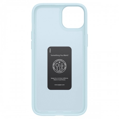 Apple Spigen Thin Fit case for iPhone 15 - blue image 4