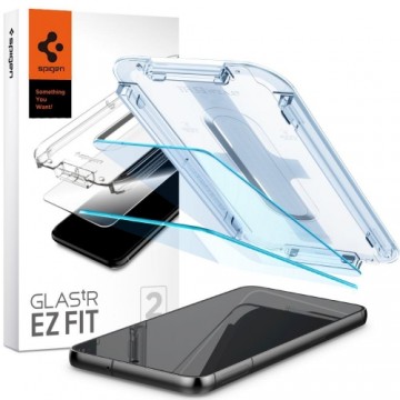 Samsung TEMPERED GLASS Spigen GLAS.TR "EZ FIT" 2-PACK GALAXY S23 CLEAR