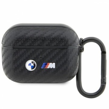 BMW BMAPWMPUCA2 AirPods Pro cover black|black Carbon Double Metal Logo