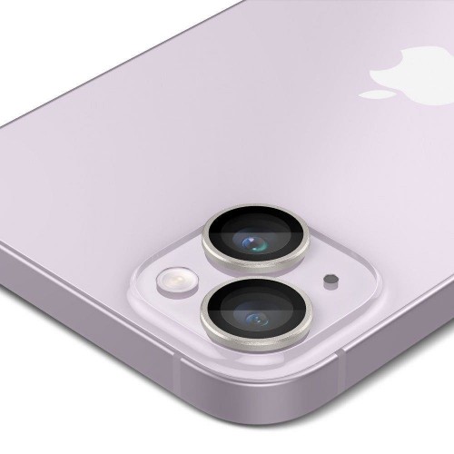 Apple Spigen OPTIK.TR âEZ FITâ CAMERA PROTECTOR 2-PACK IPHONE 14 | 14 PLUS PURPLE image 4