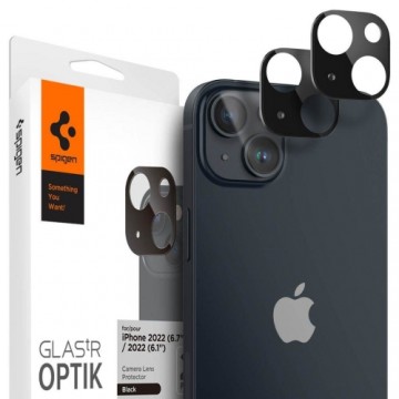 Apple Spigen Optik.TR Camera Protector glass for iPhone 14|14 Plus camera, 2 black