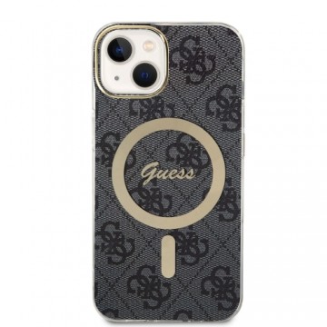 Guess IML 4G MagSafe Case for iPhone 15 Black