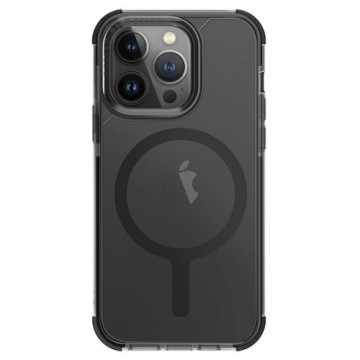 UNIQ etui Combat iPhone 15 Pro Max 6.7" Magclick Charging czarny|carbon black
