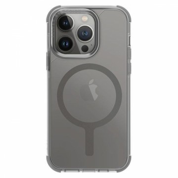 UNIQ etui Combat iPhone 15 Pro 6.1" Magclick Charging szary|frost grey