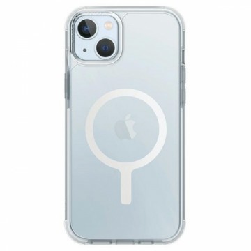 UNIQ etui Combat iPhone 15 6.1" Magclick Charging biały|blanc white