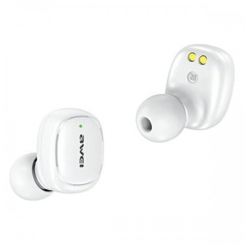 AWEI słuchawki Bluetooth 5.1 T13 Pro TWS + stacja dokująca biały|white image 4