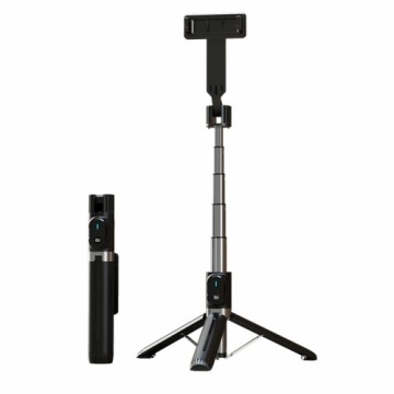 OEM Selfie Stick - with detachable bluetooth remote control and tripod - P90 BLACK