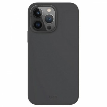 UNIQ etui Lino Hue iPhone 15 Pro Max 6.7" Magclick Charging szary|charcoal grey
