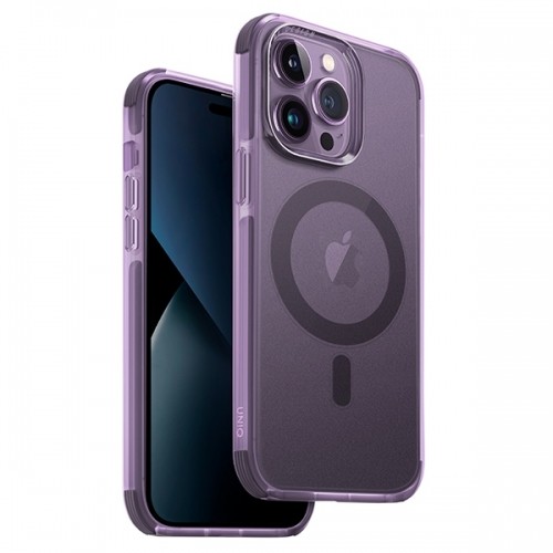 UNIQ etui Combat iPhone 14 Pro Max 6,7" Magclick Charging purpurowy|fig purple image 1
