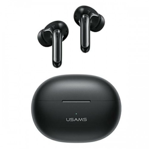 USAMS Słuchawki Bluetooth 5.3 TWS X-don series bezprzewodowe czarny|black BHUENCXD01 (US-XD19) image 1