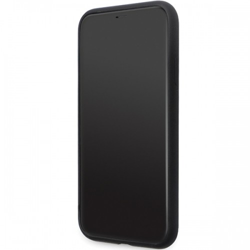 Karl Lagerfeld KLHCN61SMHCNPK iPhone 11 | Xr 6.1" czarny|black hardcase Silicone C Metal Pin image 5