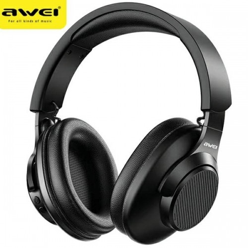 AWEI słuchawki nauszne A997 Pro ANC Bluetooth czarny|black image 1