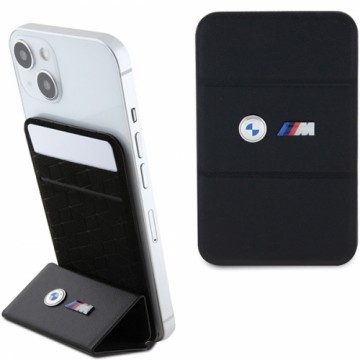 BMW Wallet Card Slot Stand BMWCSMMPGK czarny|black MagSafe M Edition Collection