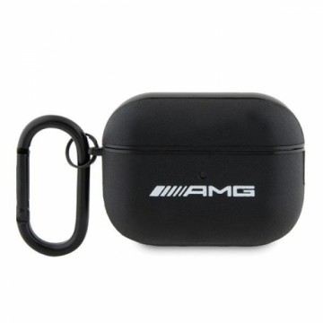 Mercedes AMG AMAP2SLWK AirPods Pro 2 cover czarny|black Leather White Logo