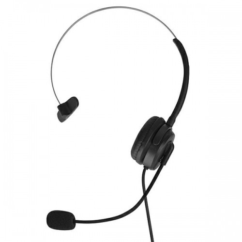 Xqisit zestaw słuchawkowy Mono Wired Headset w| Mic czarny|black 43587 image 1