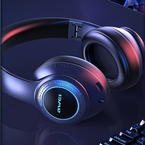 AWEI słuchawki nauszne Bluetooth A300BL czarny|black image 2