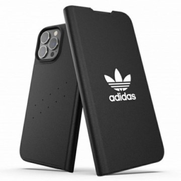 Adidas OR Booklet Case BASIC iPhone 13 Pro Max 6,7" czarno biały|black white 47127