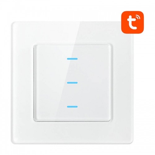 Smart Light Switch WiFi Avatto N-TS10-W3 3 Way TUYA (white) image 1
