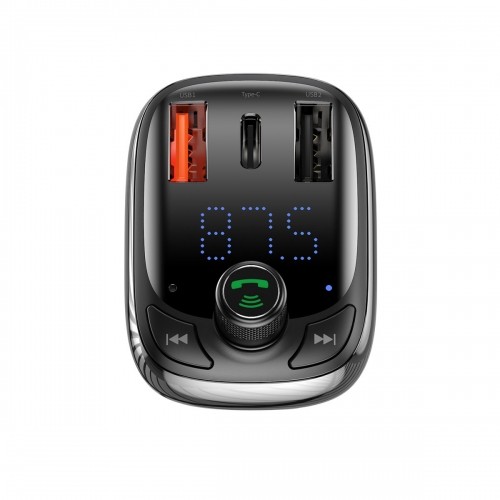 Bluetooth transmitter | car charger Baseus S-13 (Overseas Edition) - black image 5