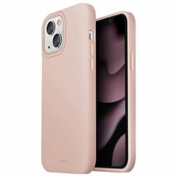 UNIQ etui Lino Hue iPhone 13 6,1" różowy|blush pink MagSafe