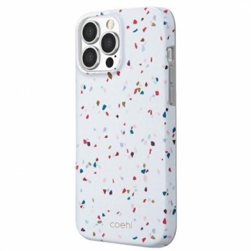UNIQ etui Coehl Terrazzo iPhone 13 Pro Max 6,7" biały|natural white