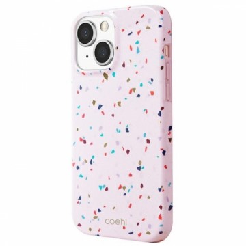 UNIQ etui Coehl Terrazzo iPhone 13 6,1" różowy|blush pink