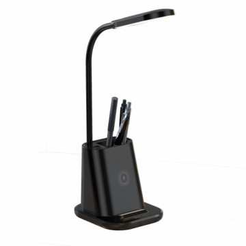 XO wireless charger WX032 3in1 25W black LED lamp