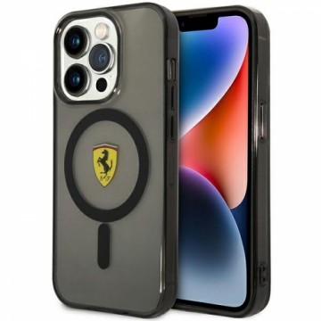 Ferrari FEHMP14LURKK iPhone 14 Pro 6,1" czarny|black hardcase Translucent Magsafe