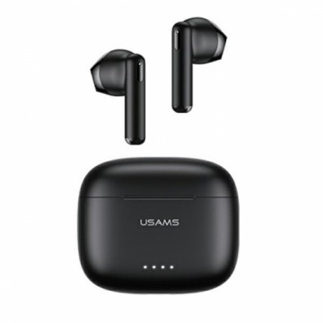 USAMS Słuchawki Bluetooth 5.3 TWS US14 Series Dual mic bezprzewodowe czarne|black BHUUS01