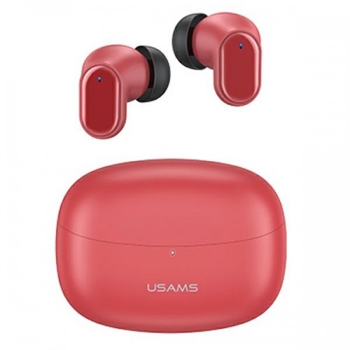 USAMS Słuchawki Bluetooth 5.1 TWS BH series bezprzewodowe czerwony|red BHUBH03 image 1