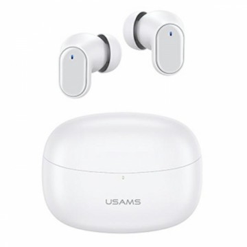 USAMS Słuchawki Bluetooth 5.1 TWS BH series bezprzewodowe biały|white BHUBH02