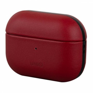 UNIQ etui Terra AirPods Pro Genuine Leather czerwony|red
